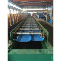 Metal standing seam roll forming machine