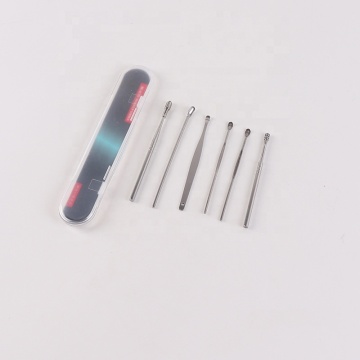 プロフェッショナル6PCイヤーワックスピックキット - カスタムイヤワックス除去ツール