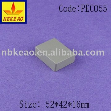 Perumahan luar abs kotak kandang plastik elektronik permukaan mount kotak sambungan listrik kotak kandang PEC055 dengan 52*42*16mm
