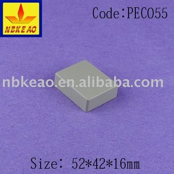 Carcasa exterior caja de abs caja de plástico electrónica caja de conexiones de montaje en superficie caja de caja eléctrica PEC055 con 52 * 42 * 16 mm