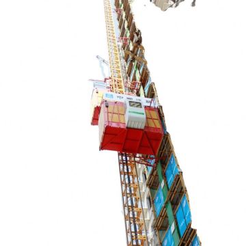 High Safety SC100 Construction Elevator 1000kg Building Hoist