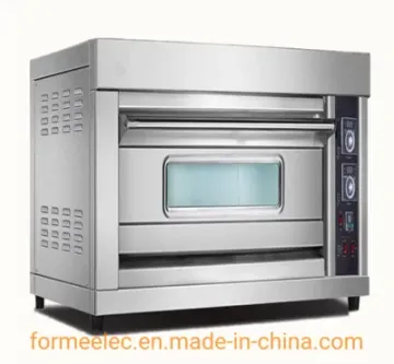 Bakery Oven Bread Baking Layered Oven 2 Deck 4 Trays Electric Deck Oven