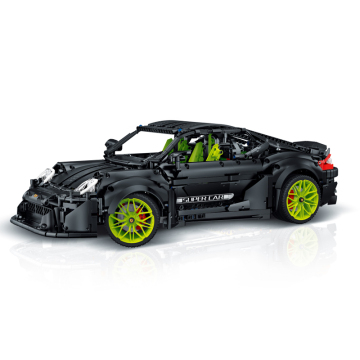 2868PCS 1:8 Scale High-tech Cayman Turbo S Sports Car Assembly Blocks - Perfect Christmas Gift