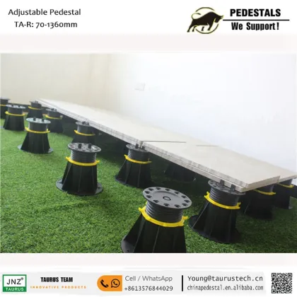 Roof  garden wood plastic floor  bracket