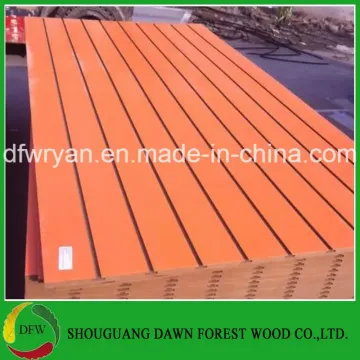 High Glossy Melamine Faced 15/18mm Slot MDF