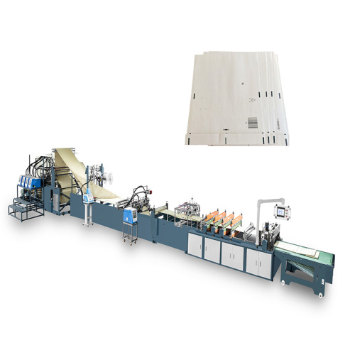 Corrugated Paper Bottom Gusset Box Machine