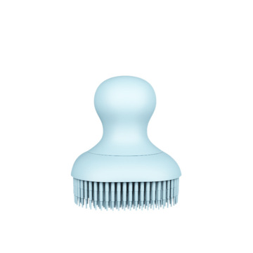 Custom 50g Soft Hair Silicone Bath Brush for Head Massage and Shampoo Scrub
