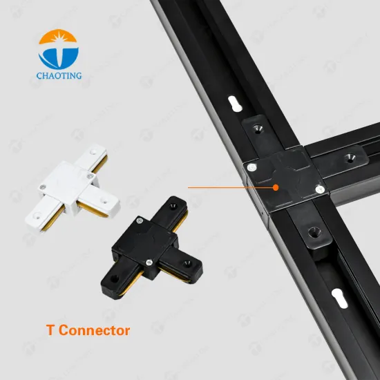 Yz6202 2 Wires Track Spot Light Rail T Shape Connector