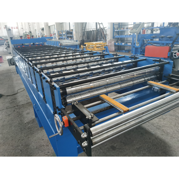 Automatic Roof Sheet and Glazed Tile Metal Roll Forming Machine for Industrial Tile Making