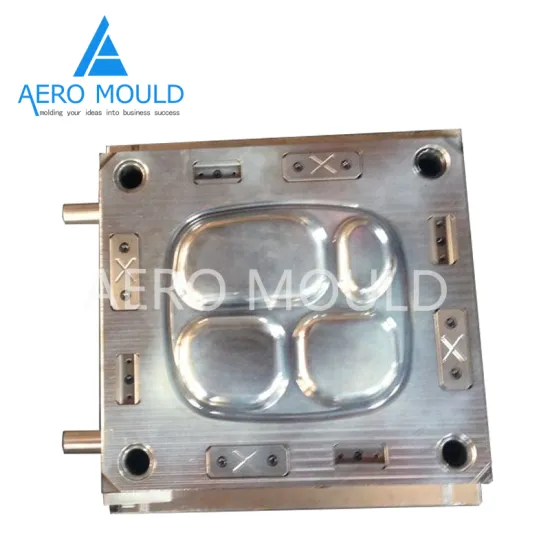 Easy Cleaning Double Color Baby Feeding Plate Mould