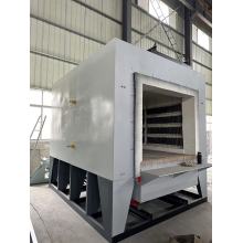 Forno de carrinho avançado com controle de precisão