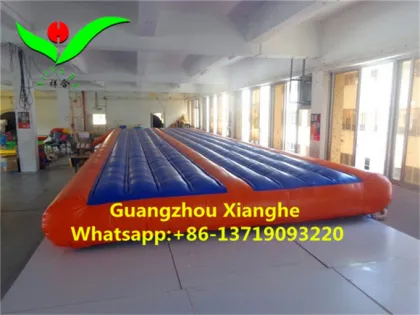 Exciting game cheerleading inflatable air track gymnastics factory
