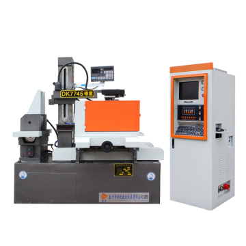 DK7745 EDM Machine 450*550mm Worktable Travel EDM Wire Cutting Machine