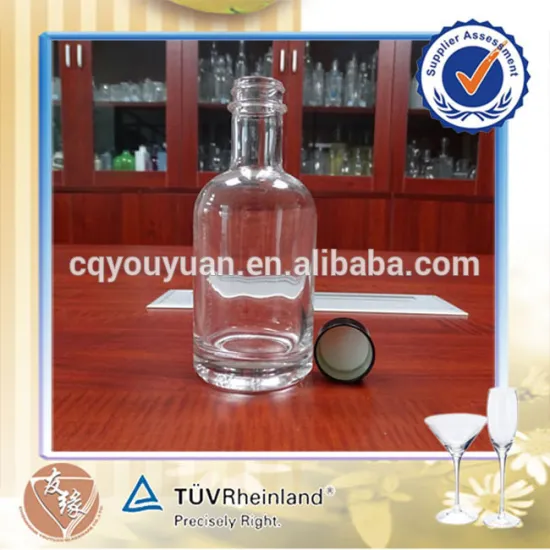 Hot Sale Clear Foaming Sanitizer 200ml Glass Bottle w/ cap