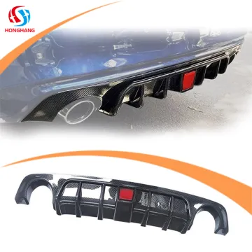 Carbon Fiber Style Car Body Kits Rear Bumper Lip Spoiler Diffuser for Infiniti Q50/Q50S 2014-2021