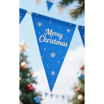 Funny christmas garden flag