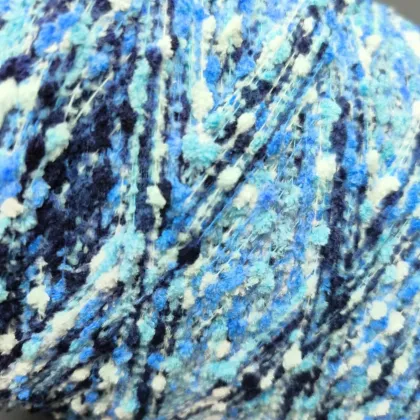 Wholesale Colorful Polyester Pompom Yarn for Yarns