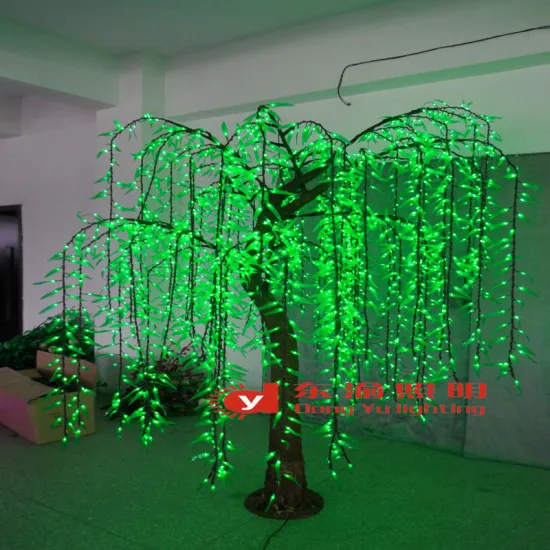 3 Meters Green LED Willow Tree Light
