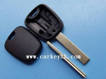 Good quality Peugeot transponder key shell 407 blade can put ceramic and TPX2 chip