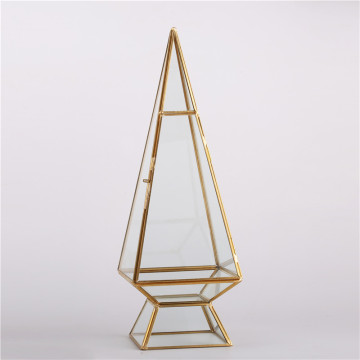 Modern Artistic Spire shape Glass Terrarium