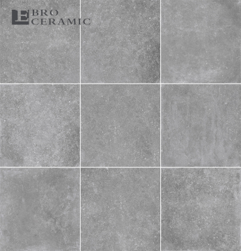 Rustic Grey Matt Porcelain Floor Tiles 600x600 10mm 20mm Anti-Slip