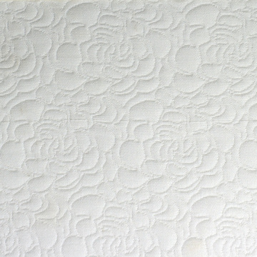 plain dyed 100% ployester jacquard fabric floral pattern