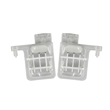 Original Square dx5 Damper: Large Mesh, Threaded Port, and Custom Connector for Enhanced Ink Management