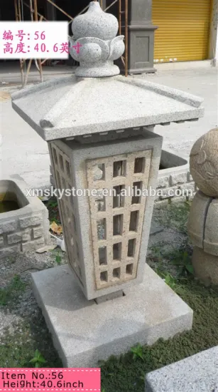 china outdoor stone sculptures lanterns