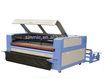 garment fabric laser cutting machine with cad