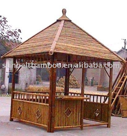 Bamboo gazebo Sun 003