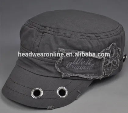 Hipster Beret Distressed Military Hats