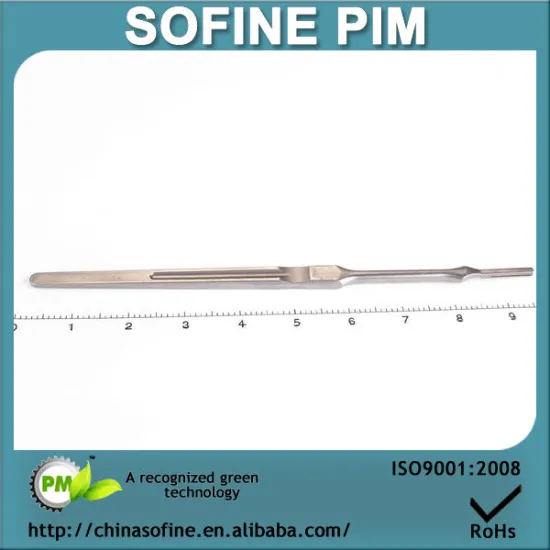 Scalpel Handle Surgical Blade By Metal Injection Molding Process MIM