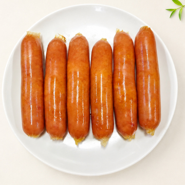 Stir fried chicken and pork mixed sausage