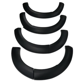 Matte Black Fender Flares for Ford Everest 2015-2017