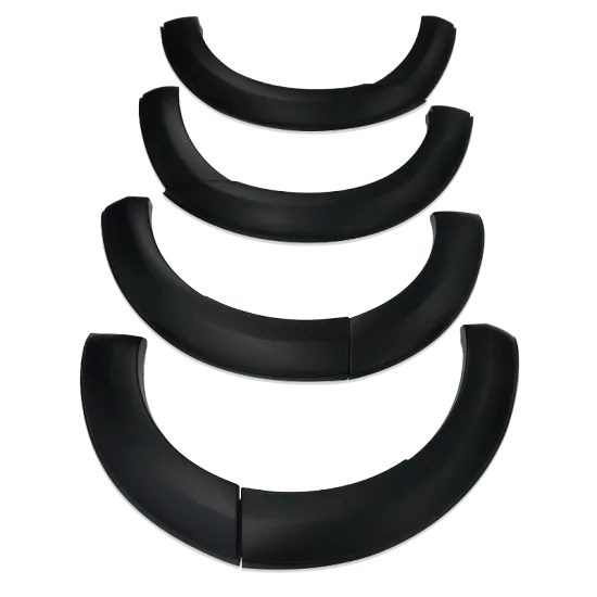 Matte Black Fender Flares for Ford Everest 2015-2017