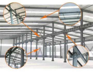 Hot Galvanized Light Steel Structure Prefabricated Homes