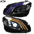 Atualizar o farol de LED para Mercedes-Benz E-Class W213 para o estilo W222 Maybach