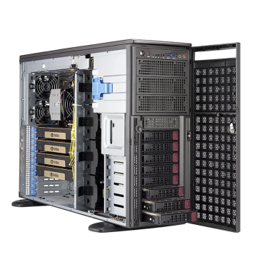 ขายส่ง supermicro sys-540a-tr เวิร์กสเตชันเต็มหอสำหรับการพัฒนา AI/DL/ML