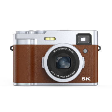 Fesyen Fesyen Profesional Dual Lens 16x Digital Zoom 48mp 5k Vlogging Camera dengan Fokus Auto