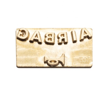 Top Sales Brass Mold Stamp for Car Restyling: Dashboard and Leather Seat Repair
