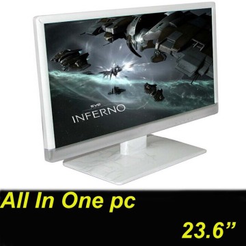 All in one pc 23.6"LED monitor DIY computer hardware AIO pc case desktop computer