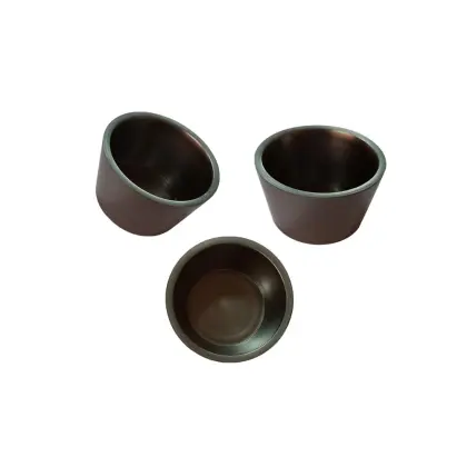 High quality graphite crucible for melting glass