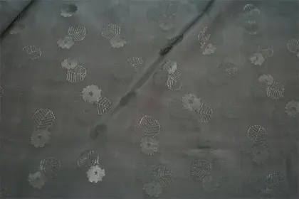 100% Viscose 120D Filament Flower Jacquard Woven Fabric