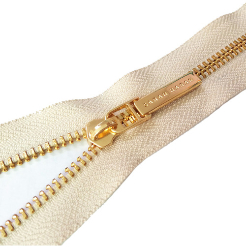 Brass Metal Clothes Zipper For Purses For Sale