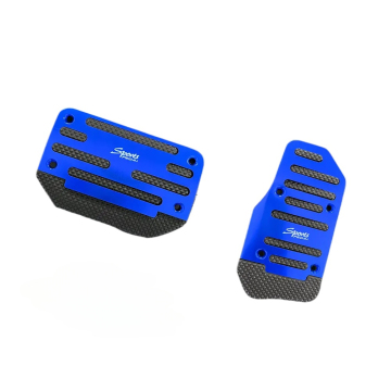Universal Auto Rest Brake Gas Pedal Covers Set Stripe Automatic Foot Brake Pedal for Cars