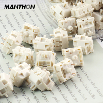 MMD V4 Ice Cream Milk White 45G POM لوحة مفاتيح المفاتيح