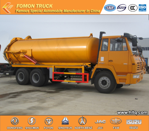 SHACMAN Aolong Vakuumpumptankbil 16000L