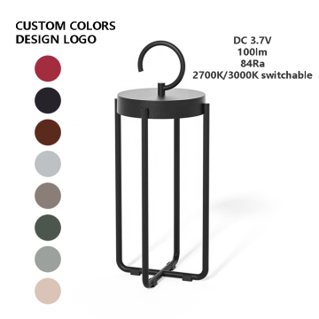 Modern Cordless LED Desk Lamp for Hotel, Bar, Cafe, and Study