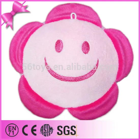 China plush sunflower toy free standing kids mini foldable shopping bag