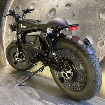 US/EU Top Fashion 72V Two -Seater Electric Racing Motorcycle - 3000W Motor, 80km/h Max Speed